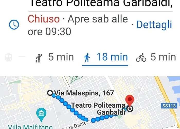 Apartment Malaspina Cico Palermo